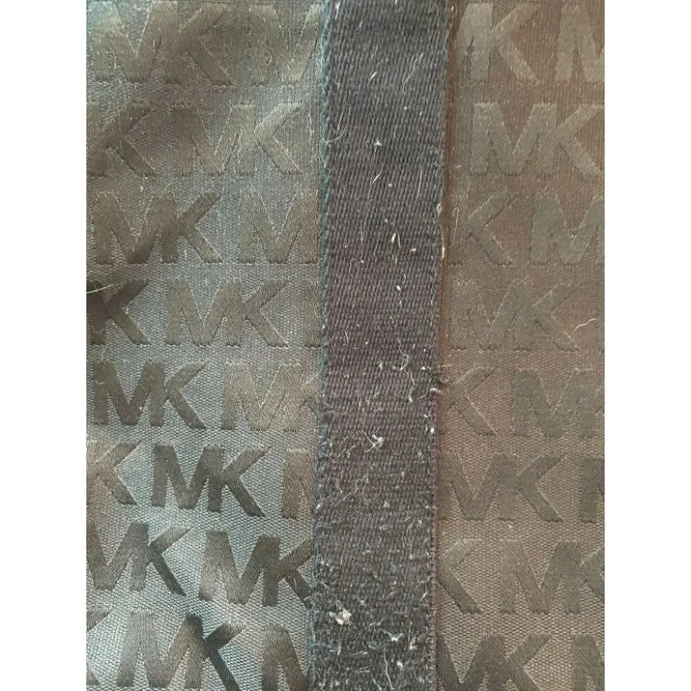 MICHAEL KORS XL All Over Logo Fabric Night Bag